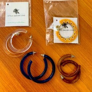 Noonday collection hoops lot